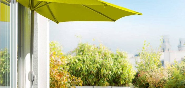 Parasol : quel modèle pour un balcon d’appartement ?